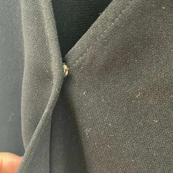 ❤️2/$50❤️[2]Marciano Black  L/S Romper-NWOT - Picture 5 of 13